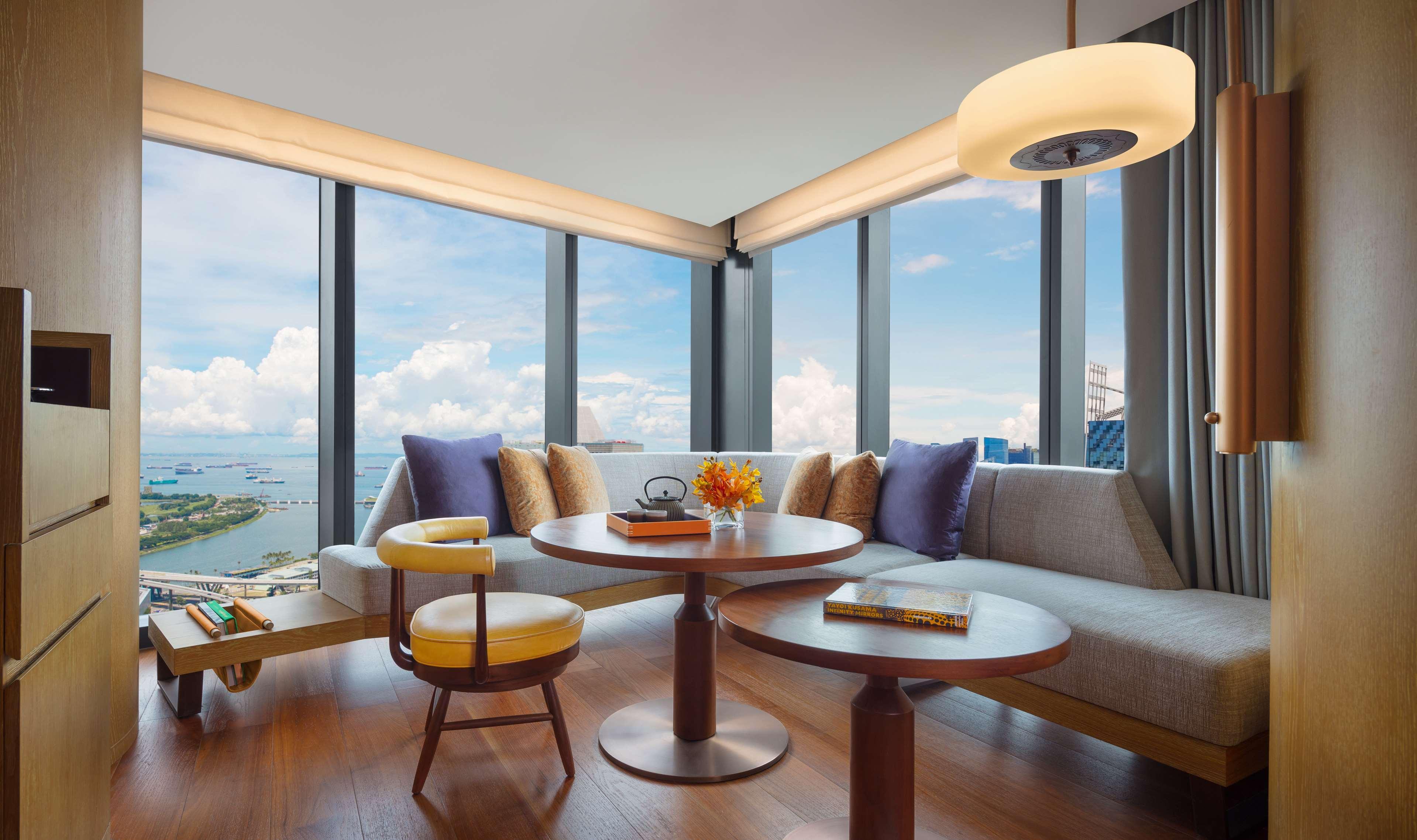 Andaz Singapore, By Hyatt Εξωτερικό φωτογραφία A living room at the hotel