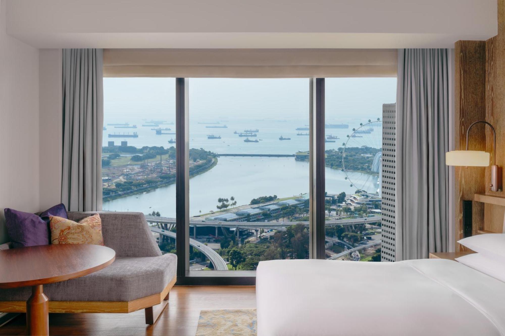Andaz Singapore, By Hyatt Εξωτερικό φωτογραφία Deluxe Room with Marina Bay view