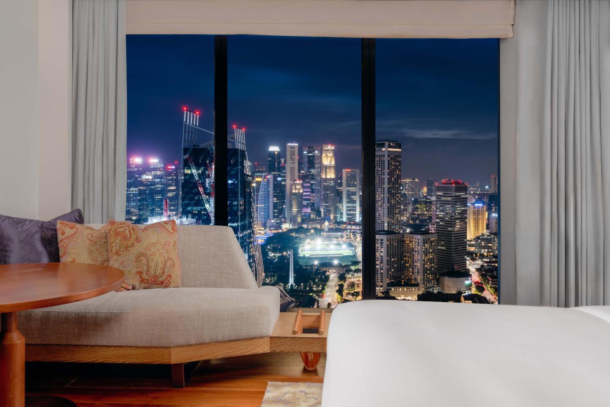 Andaz Singapore, By Hyatt Εξωτερικό φωτογραφία View from a bedroom